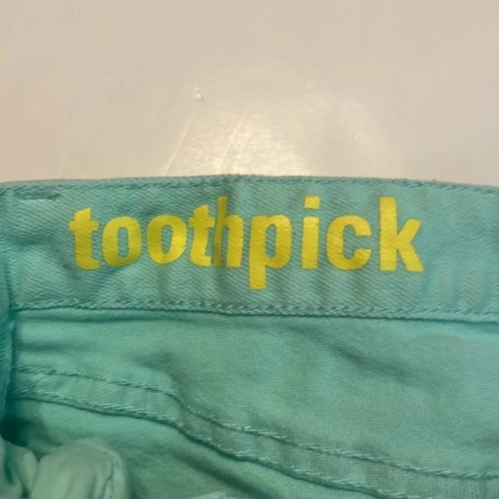 J. Crew Toothpick Mint Green Jean Size 24